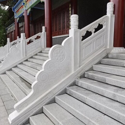 贵州寺院石栏杆批发价格寺庙石栏杆
