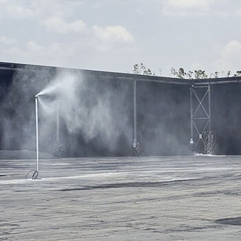昆明雾化喷淋降尘降尘设备安装厂家