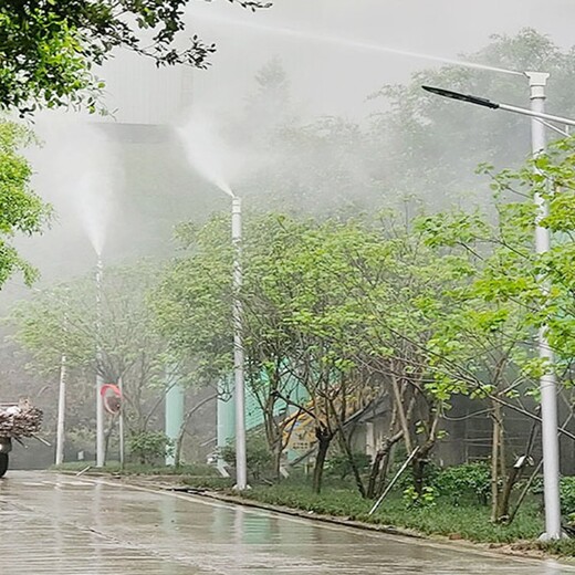 重庆道路旋转喷淋降尘降尘设备安装厂家