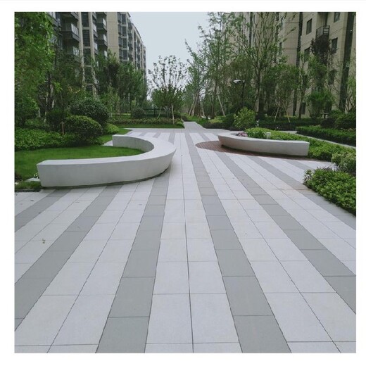 大慶泰科石坐凳異形花壇定制泰科石不裂縫整體花壇