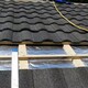 彩石金属瓦钢构屋顶图