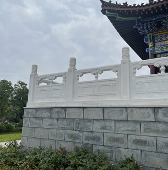 庆阳寺院石栏杆定制