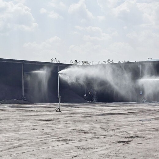 昆明砂石堆喷雾降尘降尘设备安装厂家