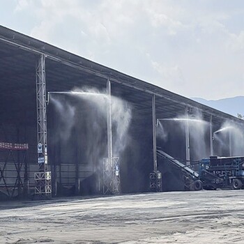 重庆厂房喷淋降尘水雾降尘设备公司