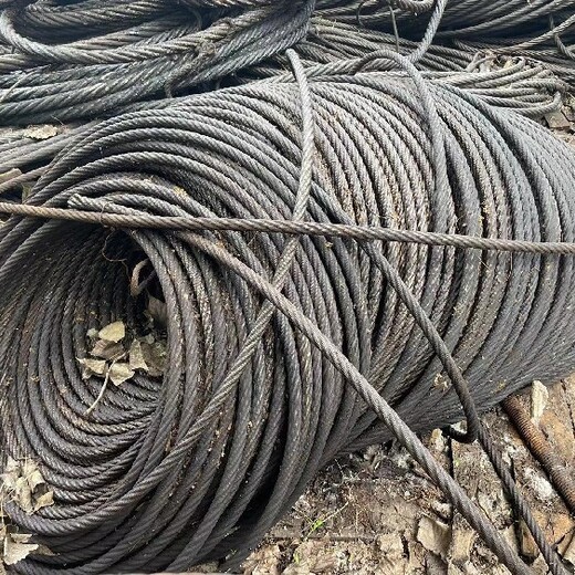 钢丝绳回收公司生产废旧钢丝绳价格