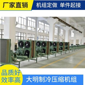 冷藏庫大明制冷半封閉活塞壓縮機2匹2YD-2.2