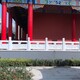 寺院石欄桿圖
