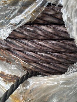 库存钢丝绳处理房山小型废旧钢丝绳配件