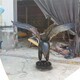 加工玻璃钢老鹰雕塑图