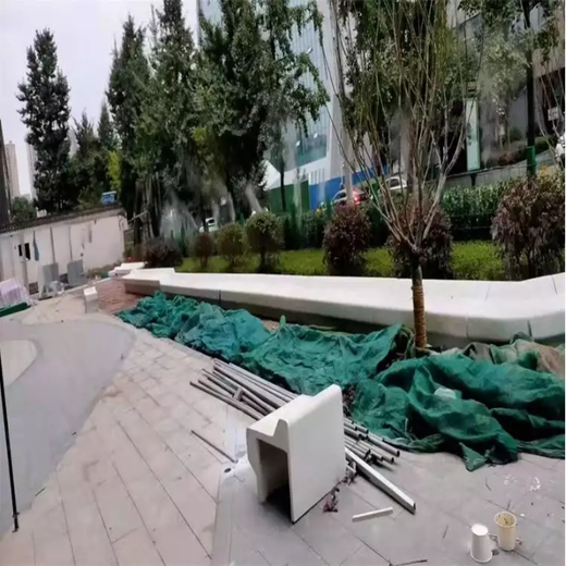 北京艺术混凝土泰科石花坛树池坐凳用处