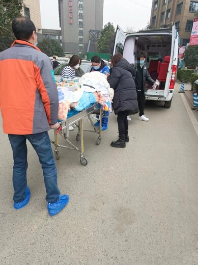 乌海急救救护车接送病人