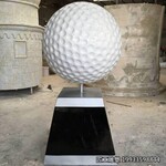 玻璃钢高尔夫球雕塑仿真球模型摆件高尔夫球俱乐部装饰