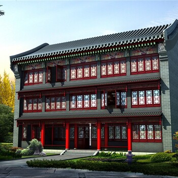 胶南市中式建筑设计多少钱一平方