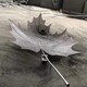 大型不锈钢镂空树叶雕塑工艺品原理图