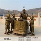 民俗小吃雕塑定制廠家圖