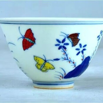 黑龍江成化斗彩瓷器款識真品圖片