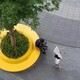 訂做玻璃鋼樹池座椅圖