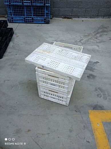 山东济南回收出售托盘周转箱错位筐折叠筐货架保温箱叉车