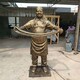 民俗文化雕塑圖