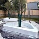 玻璃鋼樹池座椅擺件圖