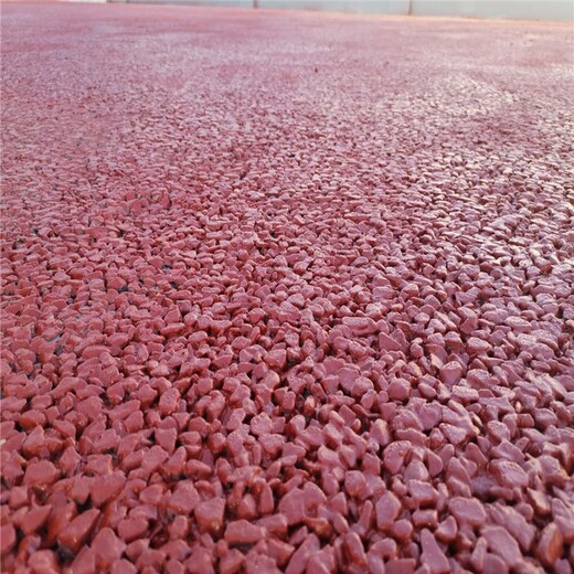重庆沙坪坝生态砾石聚合物地坪材料