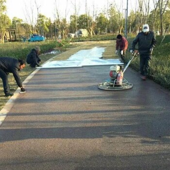 壓花藝術(shù)地坪廠,壓花地坪材料施工