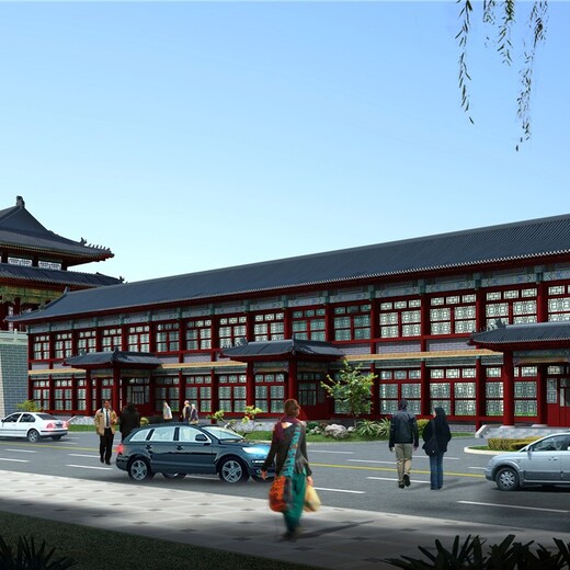 内蒙古周边中式建筑设计施工方案