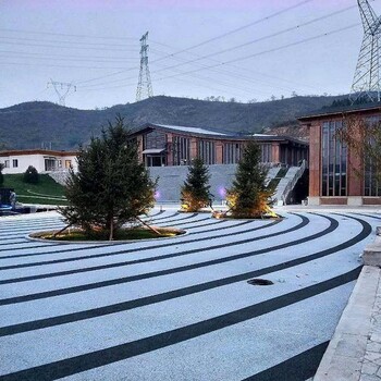 復古地坪,多孔透水混凝土地坪