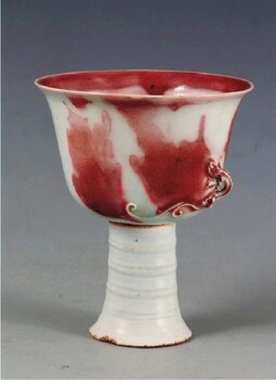 乾隆矾红釉瓷器