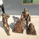 民俗小吃雕塑制作圖