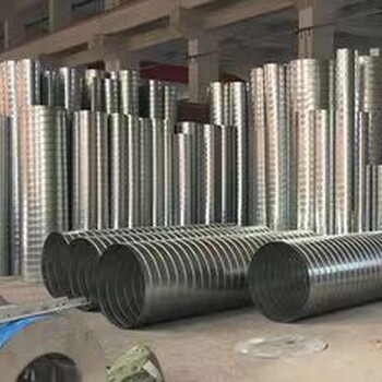 乌海市乌达区螺旋风管厂家价格便宜镀锌板风管