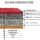 巢湖运动场透水混凝土防滑路面施工事项，景观自发光泰科石坐凳