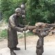 民俗小吃雕塑制作圖