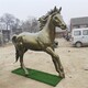 玻璃鋼馬雕塑加工定制圖