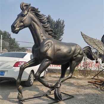 玻璃鋼馬雕塑定做