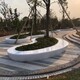 玻璃鋼樹池座椅擺件圖