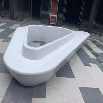 广州泰科石坐凳现浇异形
