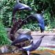 海豚雕塑生產加工圖