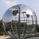 大型不锈钢地球仪雕塑图
