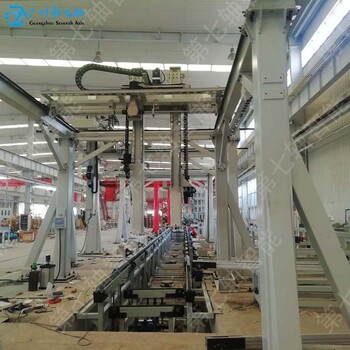 銅梁桁架機械手材質(zhì),自動上下料機器人,非標定制廠家