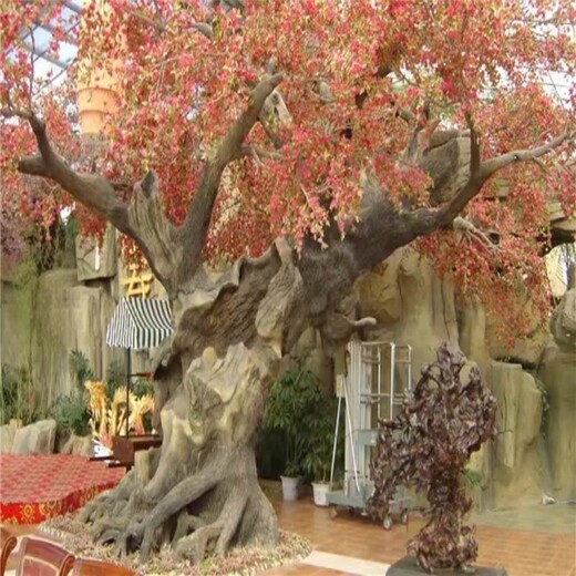 假山假樹園林景觀假樹造景堅實牢固