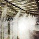 水泥厂房抑尘除尘雾喷设备图