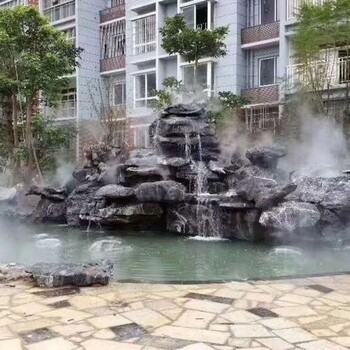 潍坊寿光市别墅假山假山喷泉