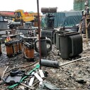 坦洲高價回收二手舊變壓器免費上門估價,二手電力干式1600千瓦變壓器回收