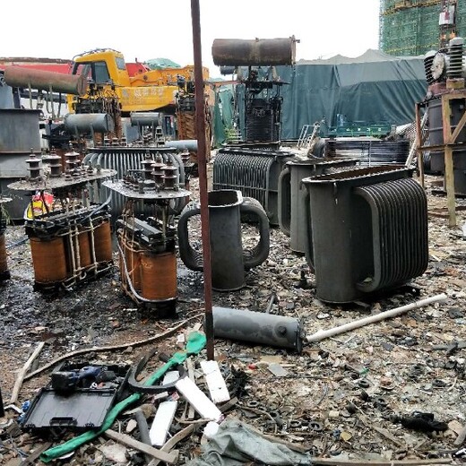 广州萝岗区废旧变压器回收公司一站式服务,电力干式变压器回收