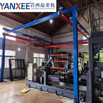 上海從事立柱式組合起重機剛性kbk軌道自立式起重機