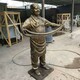 仿真民俗文化仿銅人物雕塑制作廠家產(chǎn)品圖