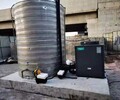 湖南哈唯空氣能熱泵熱水器工地集中熱水