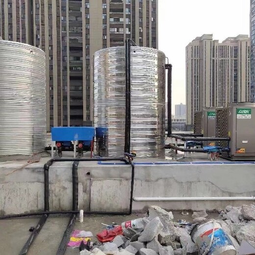 重庆涪陵众力空气能热水器商用热水工程