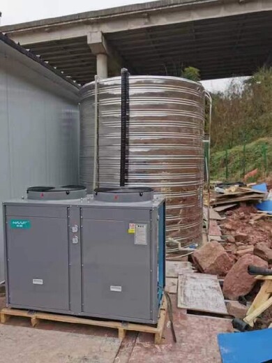 湖北工厂宿舍热水系统空气能热泵热水系统